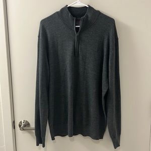 UNTUCKit Quarter Zip Sweater